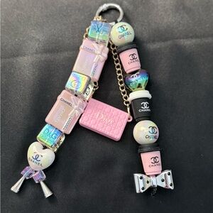 Designer Inspired Mini Bag Charm or Key Chain
